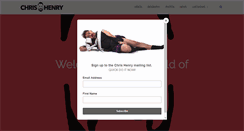 Desktop Screenshot of chris-henry.com