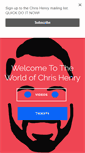 Mobile Screenshot of chris-henry.com